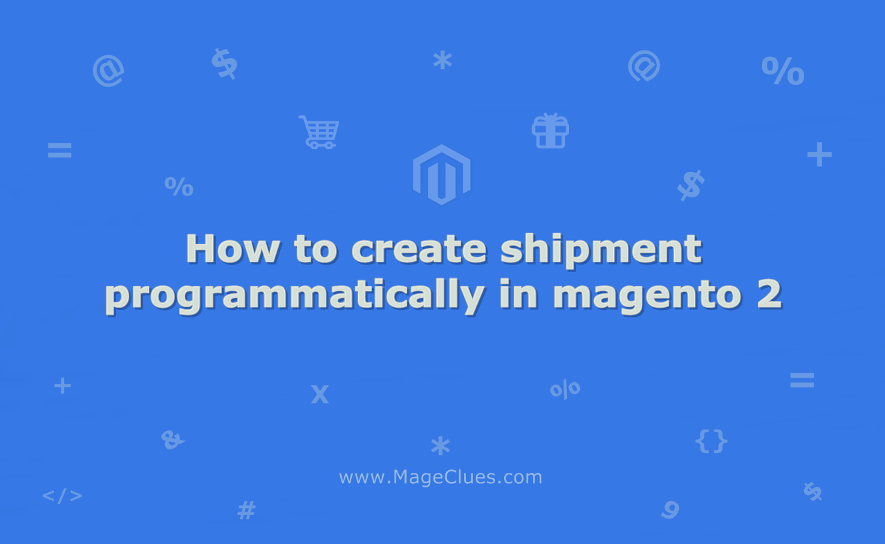 How to create shipment programmatically in magento 2